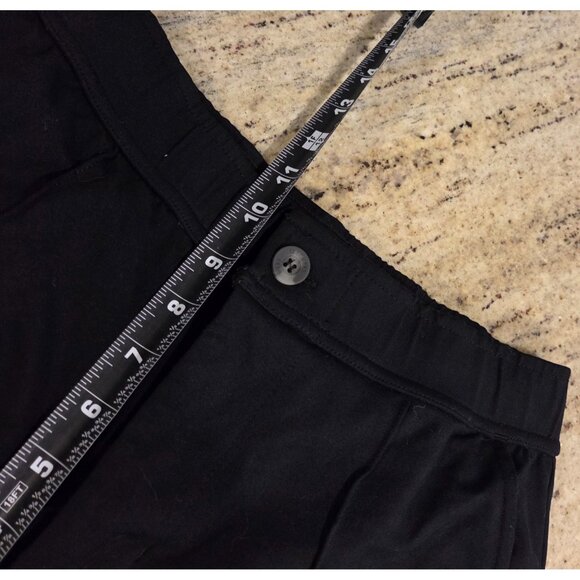 Skechers Men Sz S GO Walk Hybrid MPT129 Pant Black Drawstring Center Seam 26x30" - Picture 4 of 15